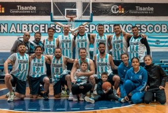 El equipo de Sportivo Escobar que se metió en la Zona Campeonato +41.