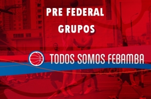 Los grupos del Pre Federal de Febamba