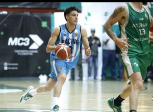 Nehuén Alvite llegó hasta el último juego de la temporada en la Liga Argentina.