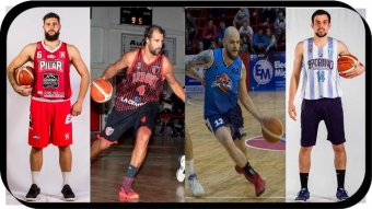 Las figuras: Hilario Gutiérrez (Atlético), Darío Mansilla (Derqui), Damián Pineda (Zárate) y Fran Gaytán (Sportivo).