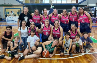 Muni Pilar celebró en Don Torcuato volver a reinar en la Liga femenina de Pilar.