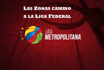 La Liga Metro definió sus zonas