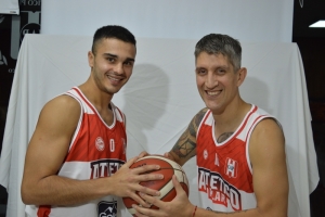 Bruno Conti y Jonatan Treise en el media day del Rancho.