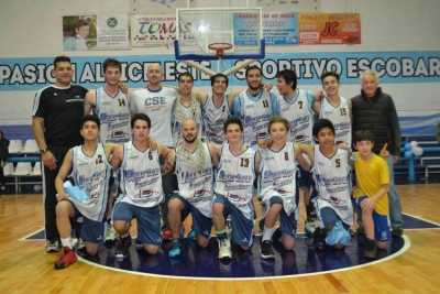 El plantel de los Pipas, campeones invictos de la División B de la ABZC.