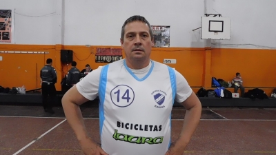 Rubén Buján fue uno de los goleadores de Ezeiza ante Centro Español