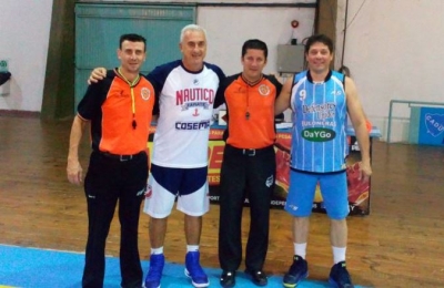 La ley y los capitanes. Mariano Imosi, Quique Frangella, Joaquín ALbertinsky y Carlos Pinto.