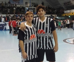 Eros Repetto y Facundo Mora, los zarateños representantes de la ABZC en el título de Buenos Aires.