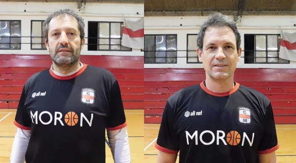Andrés &quot;Pollo&quot; Castellano (izquierda) y Juan Pablo Bo (derecha) fueron las figuras estelares en una nueva victoria de Morón.