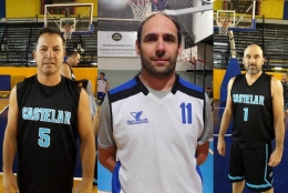 Ramiro &quot;Cabeza&quot; Varangot (izquierda), Gustavo &quot;Piedra&quot; Piedrafita (centro) y Gabriel &quot;Pico&quot; Piccolini (derecha)