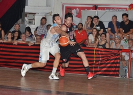 Maxi Gutiérrez y Victorio Dente, protagonistas del choque de esta noche.