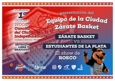 Zárate Basket ante el Pincha y con show de Rosco