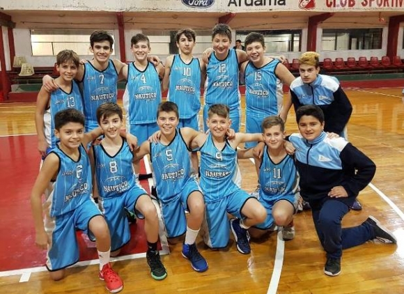 Los chicos del Celeste celebran en La Caldera de Pilar