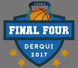 El logo del Final Four que se desarrollará en el gimnasio Rojinegro.