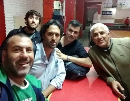 Parte del plantel Tricolor que se llevó la clasificación desde Pilar.