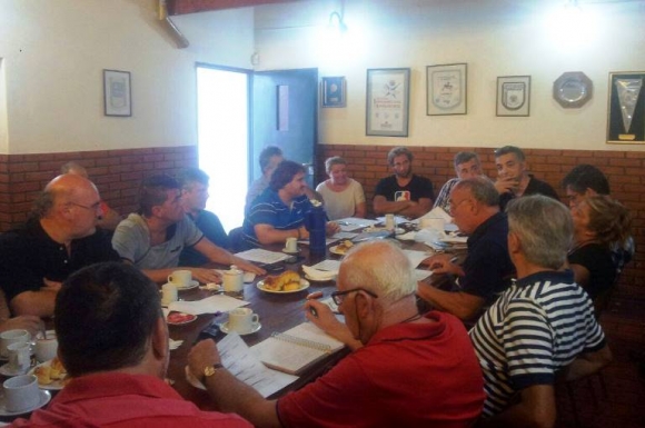 La reunión de los delegados que se realizó en La Plata.