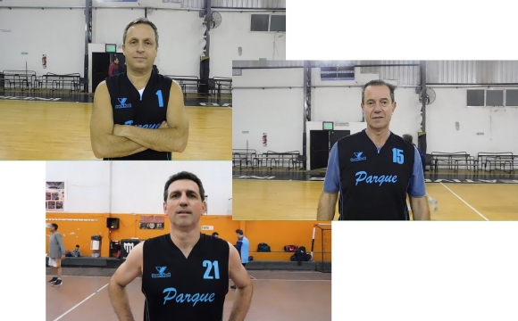 Fernando Prandi (arriba), Juan Rotger (medio) y Npertor Merlo (abajo) fueron los goleadores de GEVP ante Bella Vista.