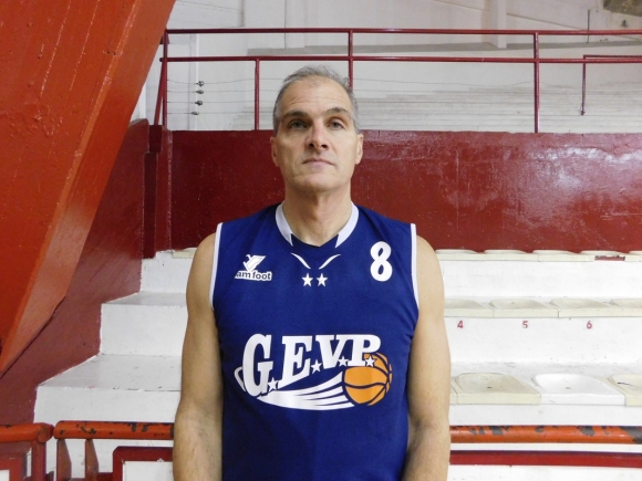 Javier Troccoli, uno de los jugadores de GEVP +43 en esta temporada 2017
