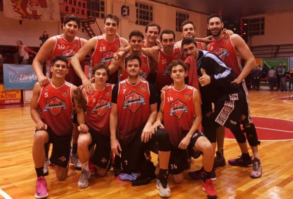 Zárate Basket logró un triunfo amplio ante su público.