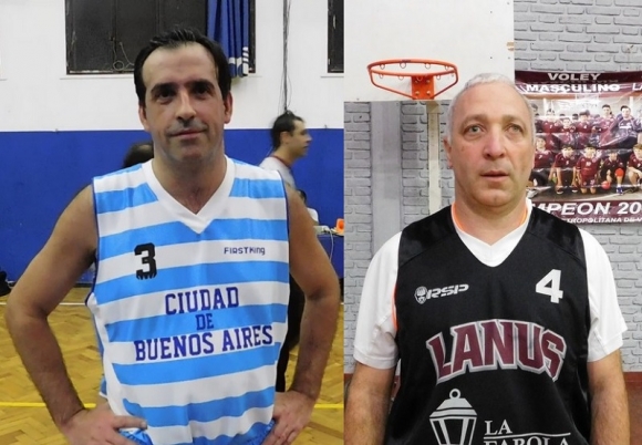 Gabriel Gómez (izquierda) fue el goleador de Ciudad. Marcelo &quot;Ardilla&quot; Alviti (derecha) fue el mejor de Talleres.