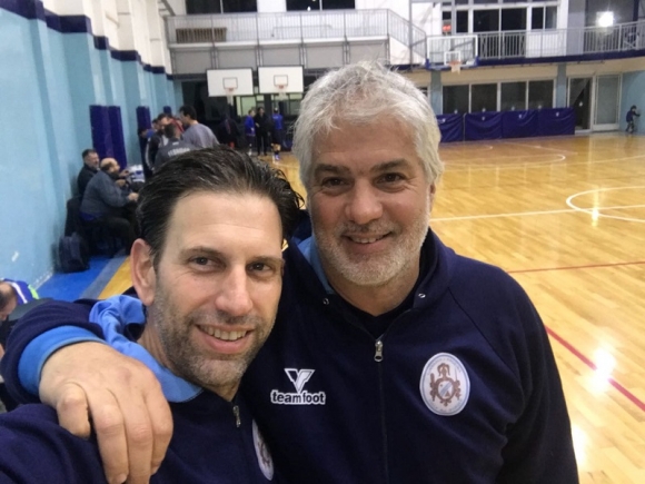 Hernán &quot;Bocón&quot; Miranda (izquierda), junto a Guillermo &quot;Wliiy&quot; Helou, el DT que llevó a Parque a este presente invicto de la segunda fase.