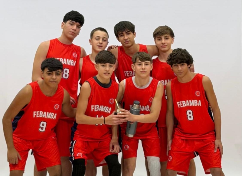 Los chicos de Febamaba en el Media Day.