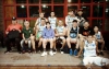 El plantel Celeste tras conseguir el pasaje invicto al Final Four en la Ribera.