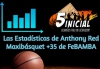 Las Estadísticas de Anthony Red +35