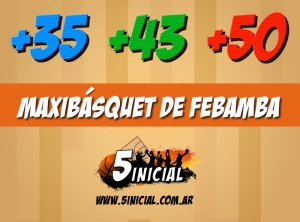 Ya se conocen los inscriptos del +43 de FeBAMBA